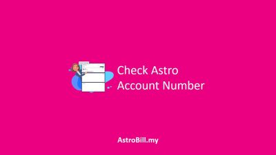 Check Astro Account Number