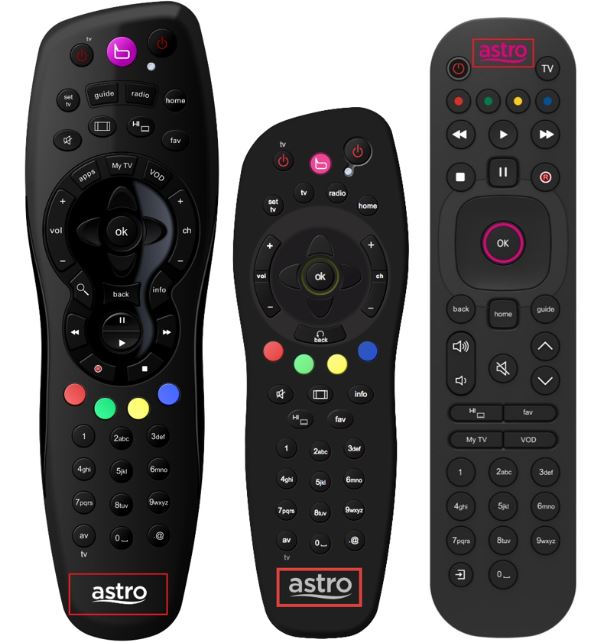 set remote astro