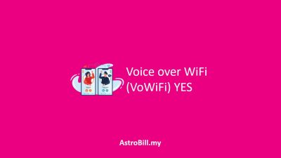 Pengalaman Guna Voice over WiFi VoWiFi YES